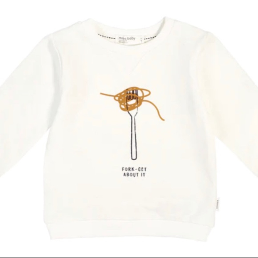 Miles Girls Crew Sweatshirt